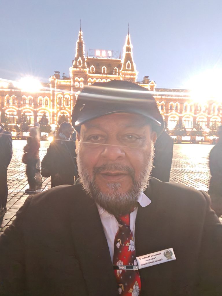 Honourable Imraan Moosa at a parliamentary or international engagement