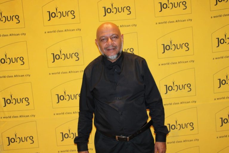 Imraan Moosa at a community engagement in Lenasia